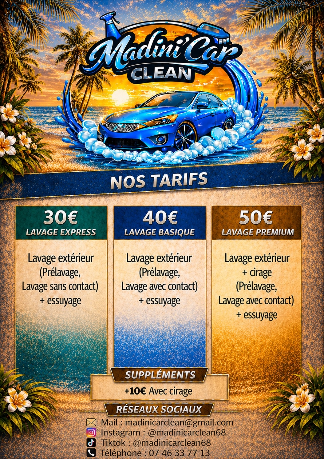 Tarif extérieur